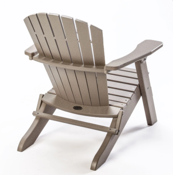 Perfect Choice Recycled Plastic Classic Folding Adirondack Chair - LEAD TIME TO SHIP 4 WEEKS OR LESS