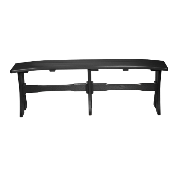 LuxCraft Recycled Plastic 52" Table Bench (DINING HEIGHT) - LEAD TIME TO SHIP 3 TO 4 WEEKS