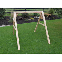 A & L FURNITURE CO. 5' 4x4  A-Frame Swing Stand for Swing or Swingbed  - Ships FREE in 5-7 Business days - Rocking Furniture