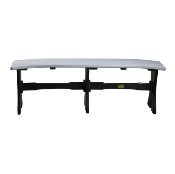 LuxCraft Recycled Plastic 52" Table Bench (DINING HEIGHT) - LEAD TIME TO SHIP 3 TO 4 WEEKS