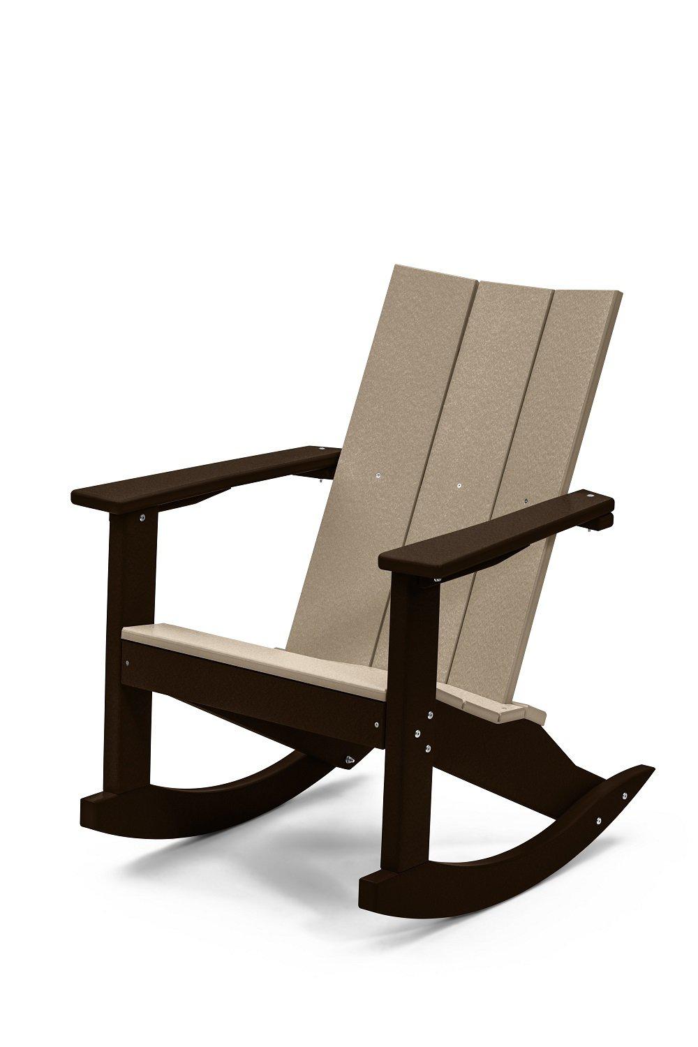 Perfect Choice Furniture Recycled Plastic Stanton Adirondack Rocking Chair - LEAD TIME TO SHIP 4 WEEKS OR LESS