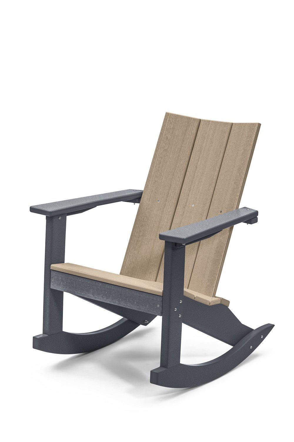 Perfect Choice Furniture Recycled Plastic Stanton Adirondack Rocking Chair - LEAD TIME TO SHIP 4 WEEKS OR LESS