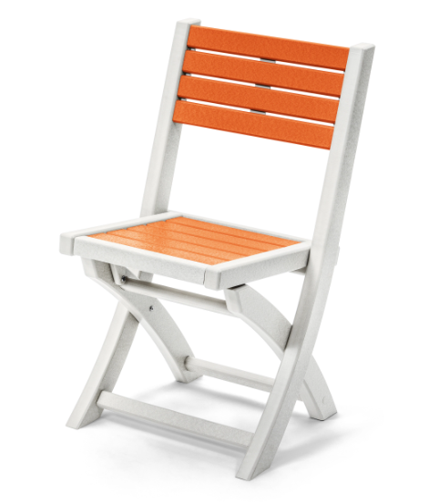 Perfect Choice Recycled Plastic Small Spaces Folding Chair - LEAD TIME TO SHIP 4 WEEKS OR LESS