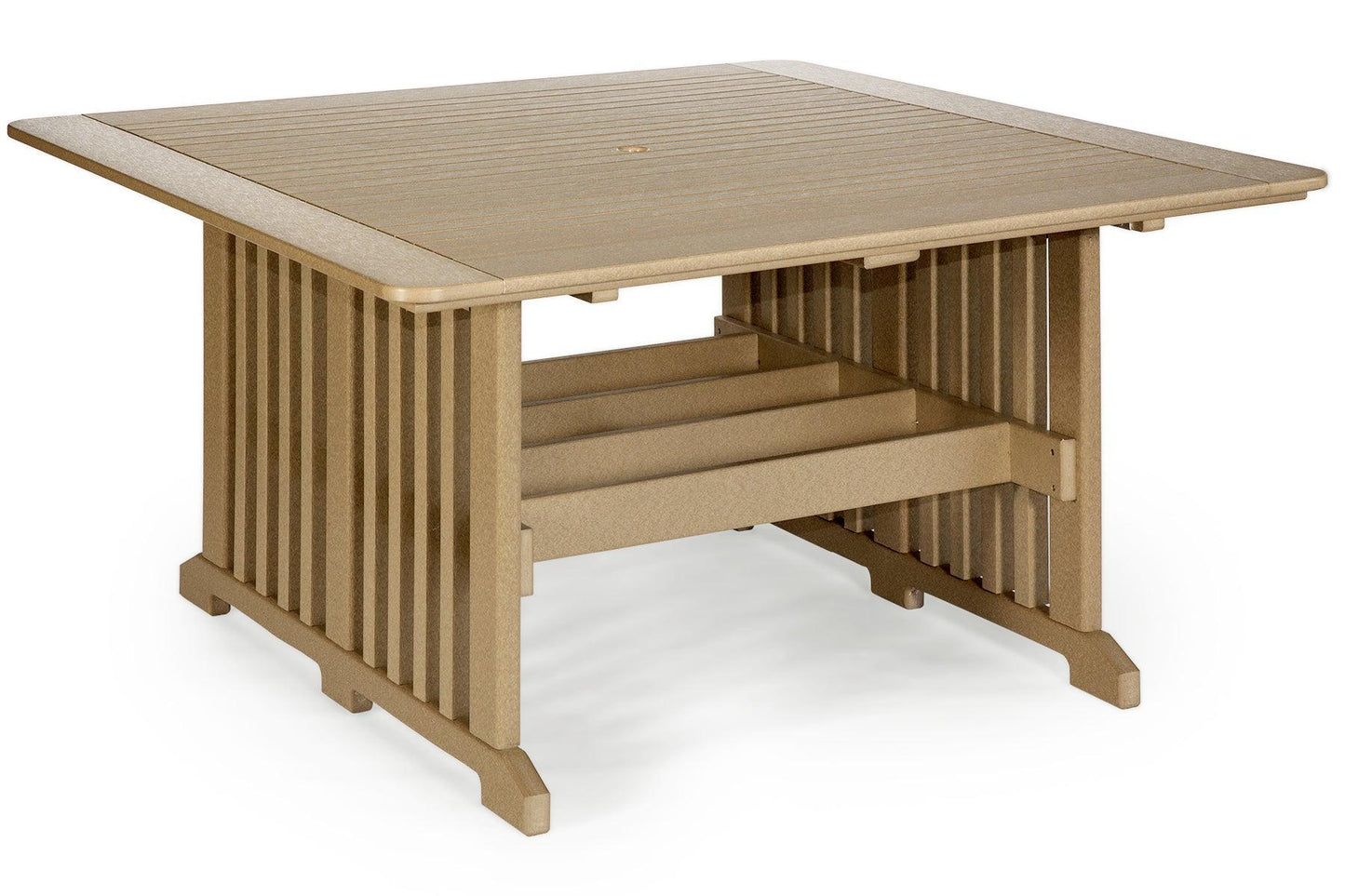 Leisure Lawns Amish Made Recycled Plastic 60" Square Table Model #855D (Dining Height) - LEAD TIME TO SHIP 4 WEEKS