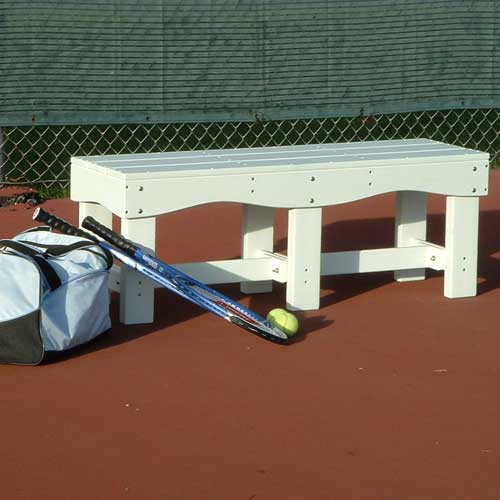 Tailwind Furniture Recycled Plastic 47.5" Dining / Flat Bench - DB 475 - LEAD TIME TO SHIP 15 TO 20 BUSINESS DAYS
