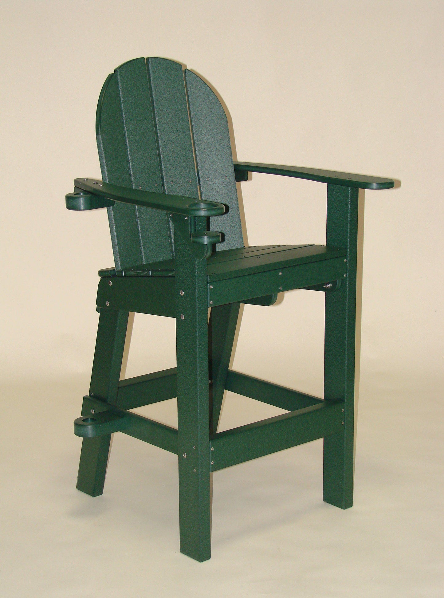 Tailwind Furniture Recycled Plastic Small Lifeguard Chair - LG-500 - Seat Height: 30" - LEAD TIME TO SHIP 15 TO 20 BUSINESS DAYS