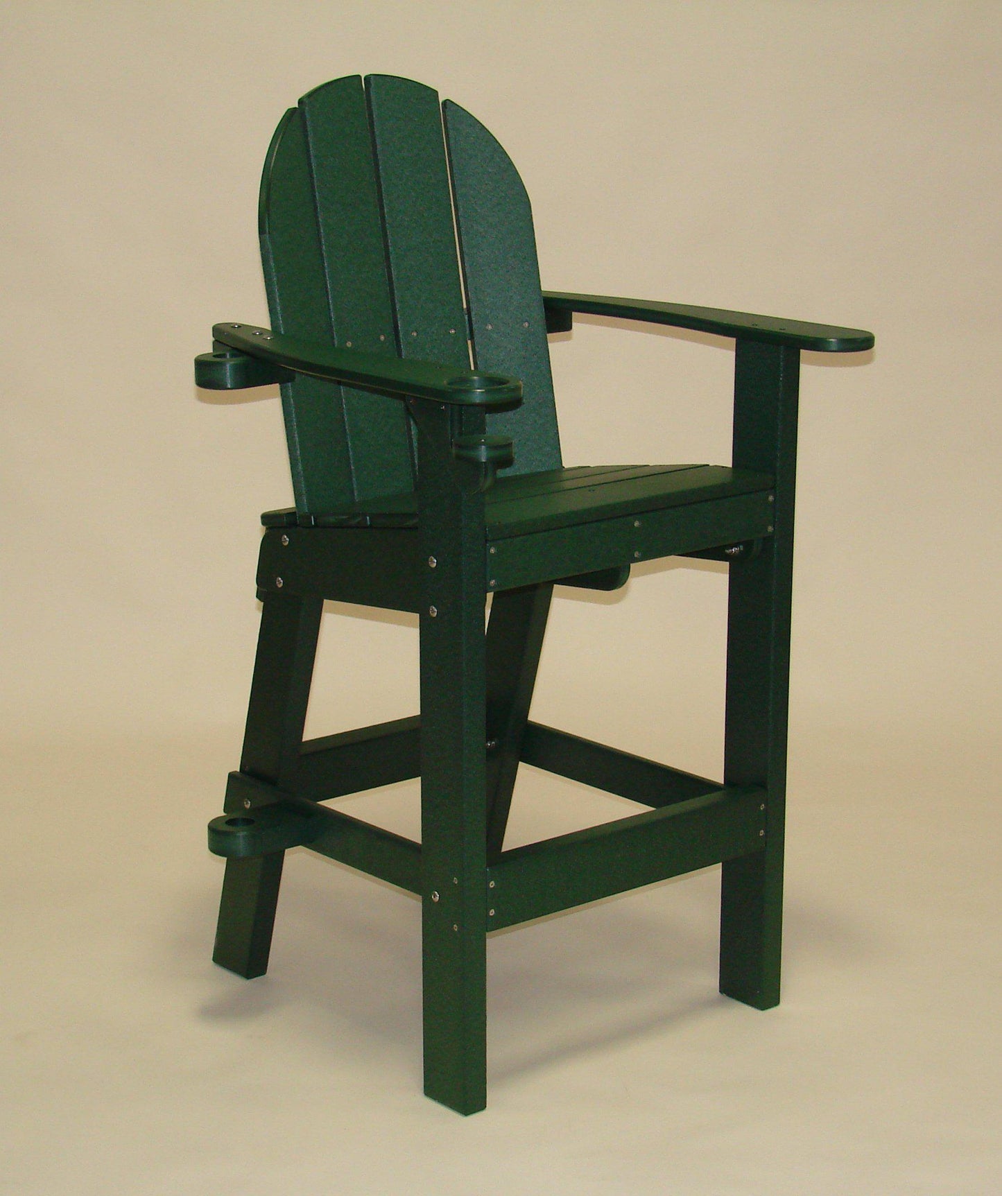Tailwind Furniture Recycled Plastic Small Lifeguard Chair - LG-500 - Seat Height: 30" - LEAD TIME TO SHIP 15 TO 20 BUSINESS DAYS