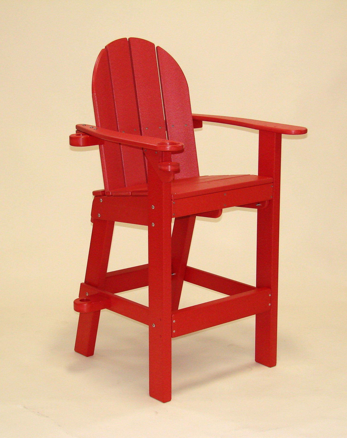 Tailwind Furniture Recycled Plastic Small Lifeguard Chair - LG-500 - Seat Height: 30" - LEAD TIME TO SHIP 15 TO 20 BUSINESS DAYS