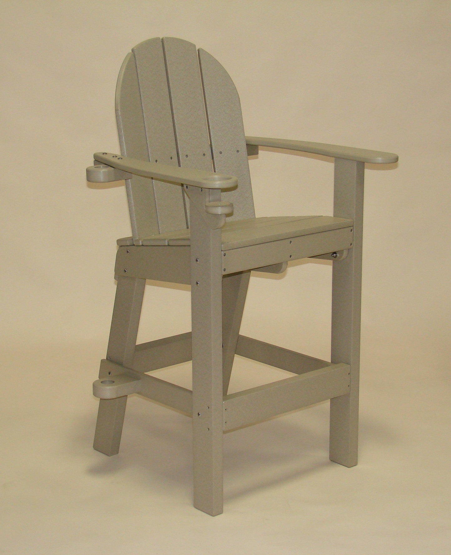Tailwind Furniture Recycled Plastic Small Lifeguard Chair - LG-500 - Seat Height: 30" - LEAD TIME TO SHIP 15 TO 20 BUSINESS DAYS