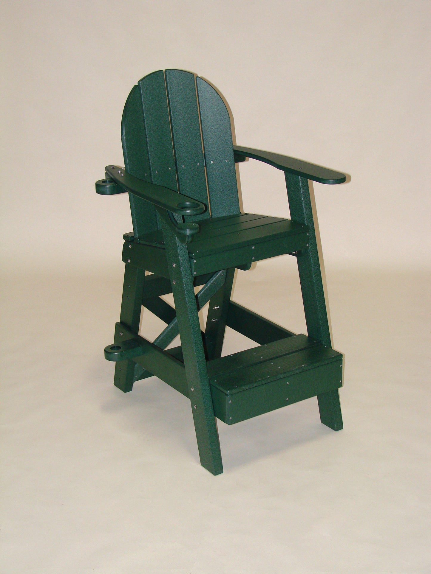 Tailwind Furniture Recycled Plastic Small Lifeguard Chair - LG-505 - Seat Height 30" - LEAD TIME TO SHIP 12 TO 15 BUSINESS DAYS