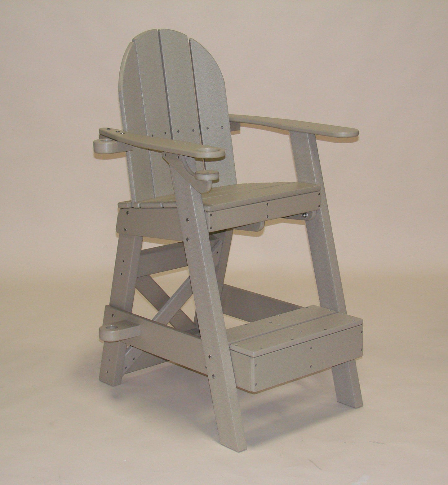 Tailwind Furniture Recycled Plastic Small Lifeguard Chair - LG-505 - Seat Height 30" - LEAD TIME TO SHIP 12 TO 15 BUSINESS DAYS