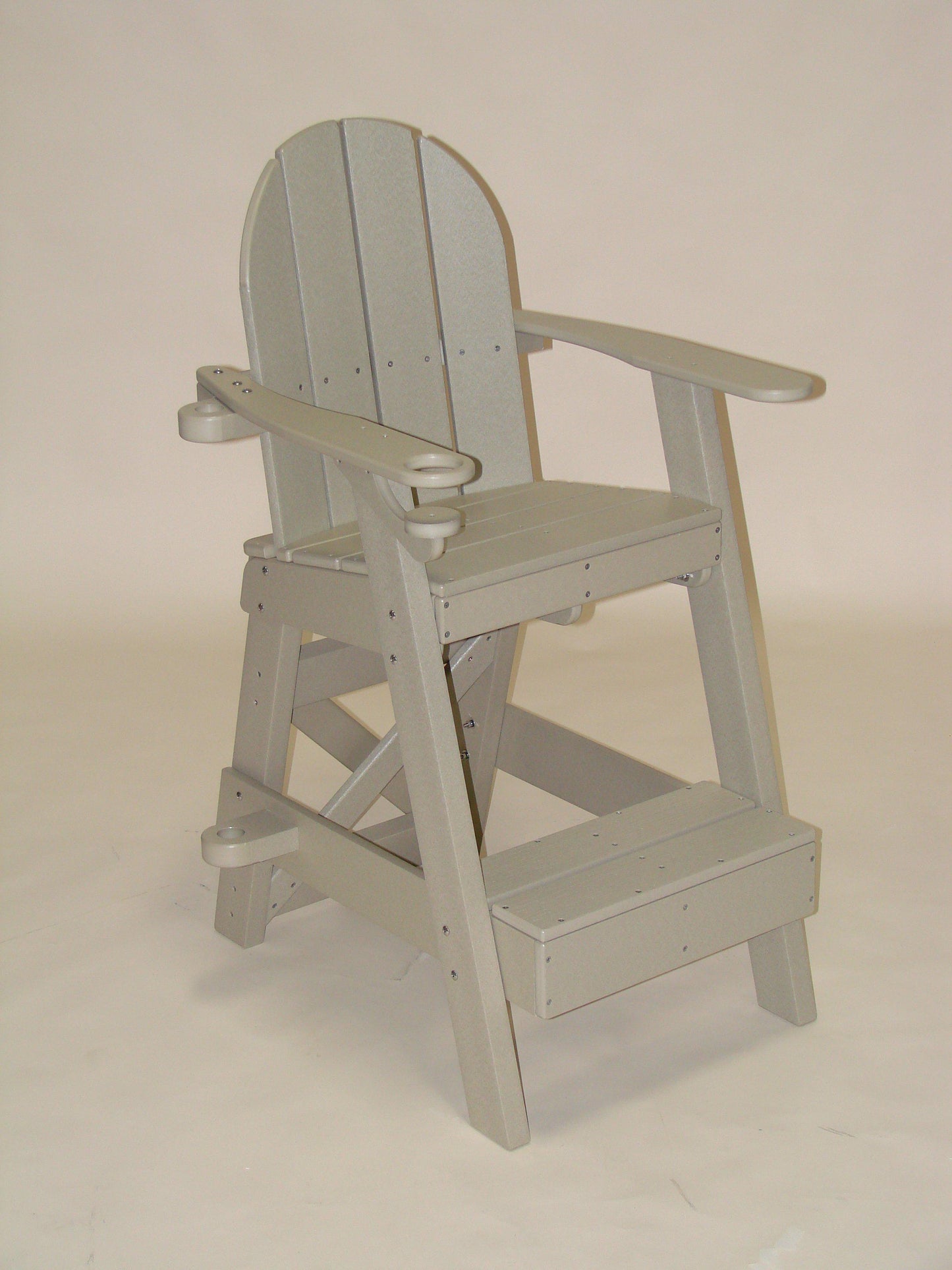 Tailwind Furniture Recycled Plastic Small Lifeguard Chair - LG-505 - Seat Height 30" - LEAD TIME TO SHIP 12 TO 15 BUSINESS DAYS