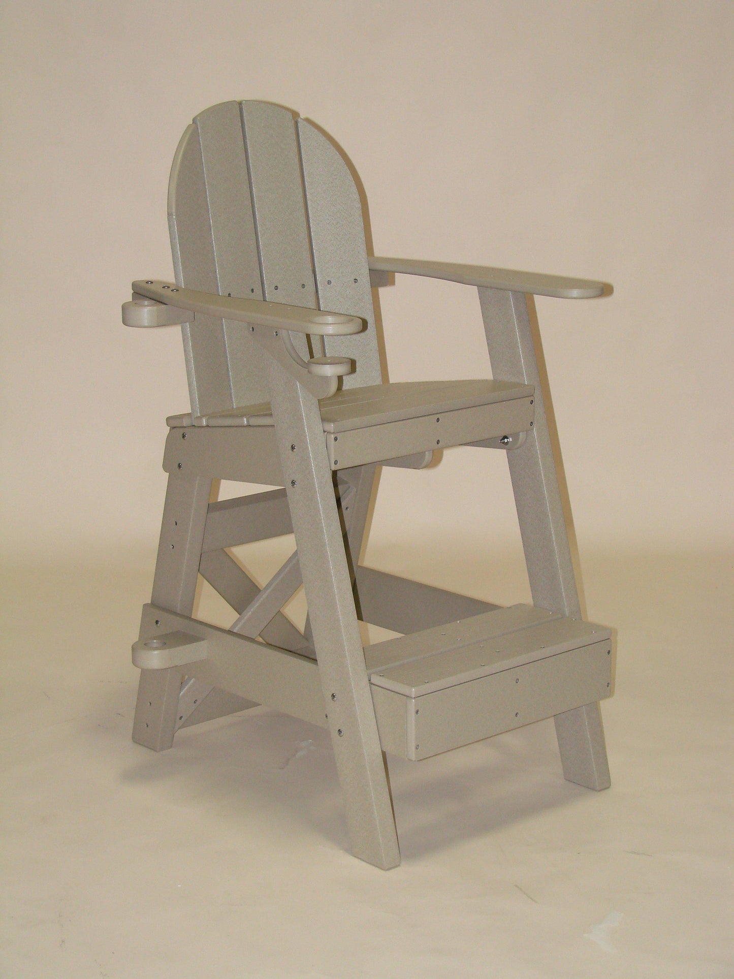 Tailwind Furniture Recycled Plastic Small Lifeguard Chair - LG-505 - Seat Height 30" - LEAD TIME TO SHIP 12 TO 15 BUSINESS DAYS