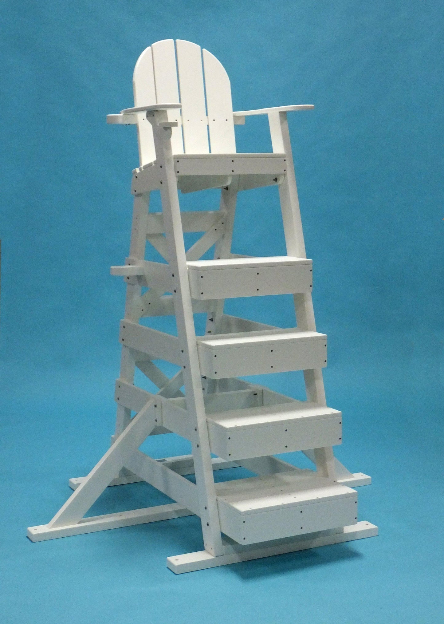 Tailwind Furniture Recycled Plastic 60"Tall Lifeguard Chair -  LG-517 - LEAD TIME TO SHIP 15 TO 20 BUSINESS DAYS
