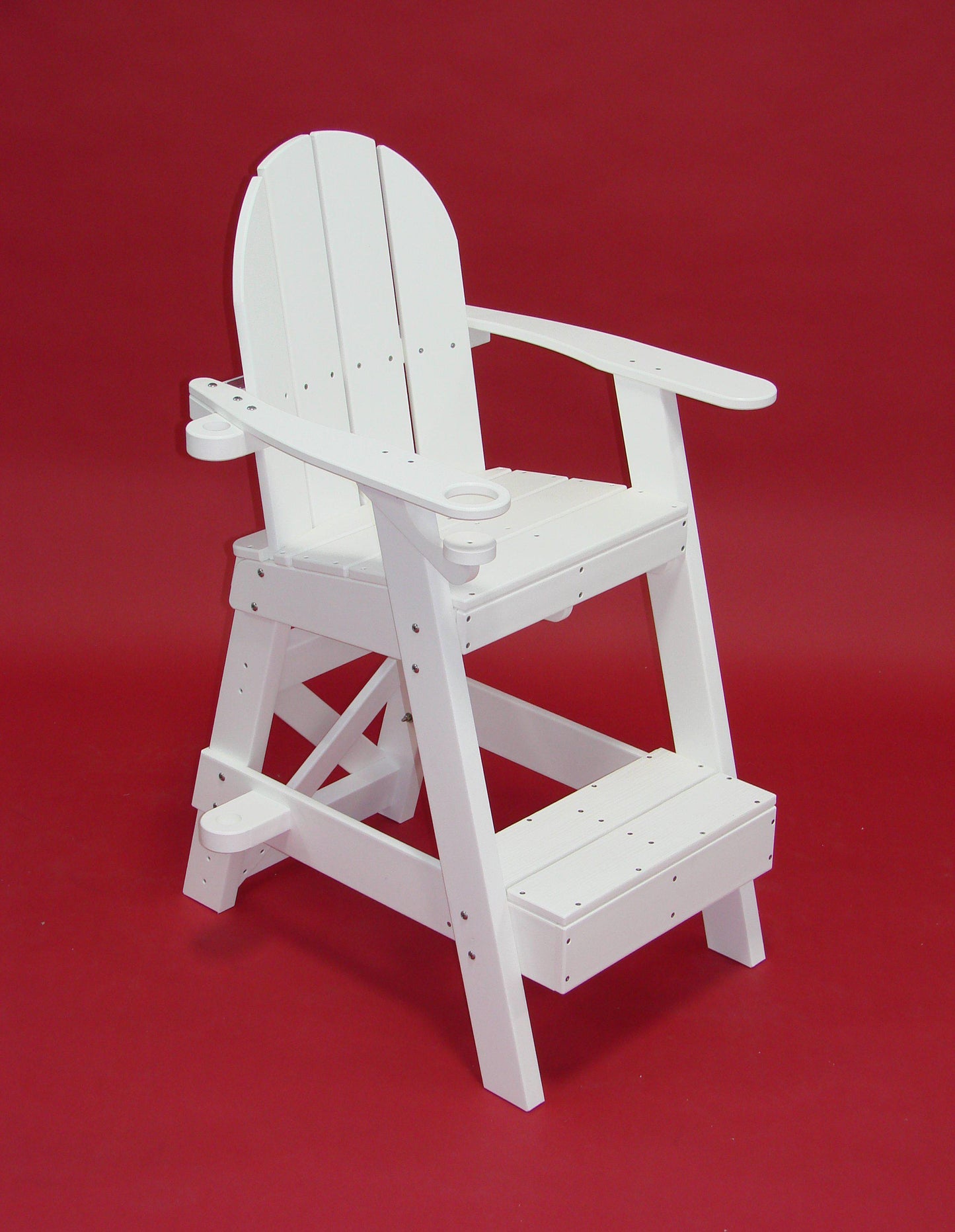 Tailwind Furniture Recycled Plastic Small Lifeguard Chair - LG-505 - Seat Height 30" - LEAD TIME TO SHIP 12 TO 15 BUSINESS DAYS