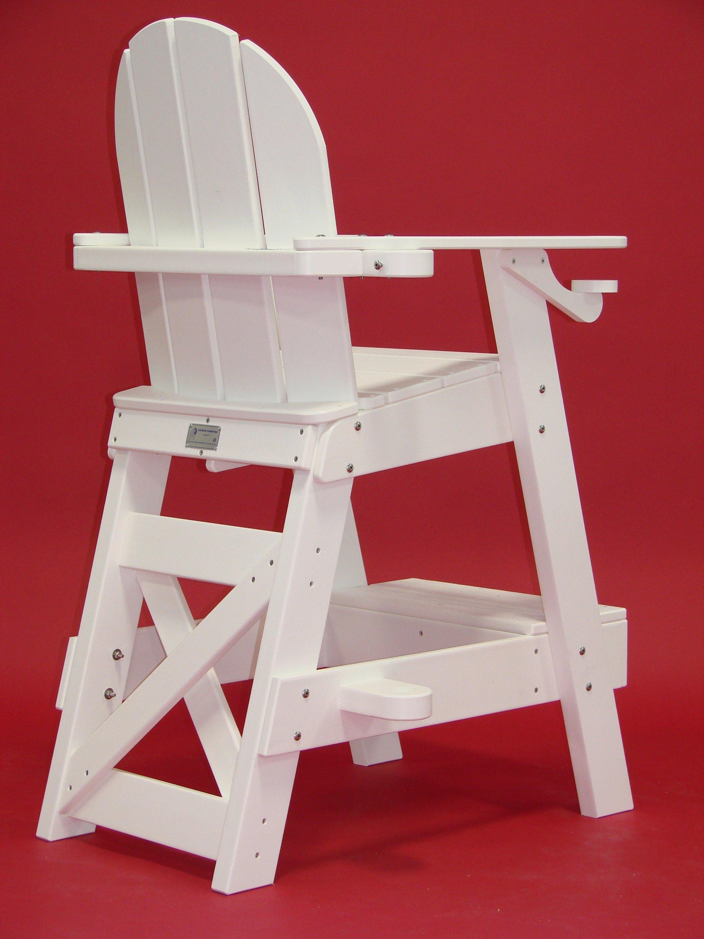Tailwind Furniture Recycled Plastic Small Lifeguard Chair - LG-505 - Seat Height 30" - LEAD TIME TO SHIP 12 TO 15 BUSINESS DAYS