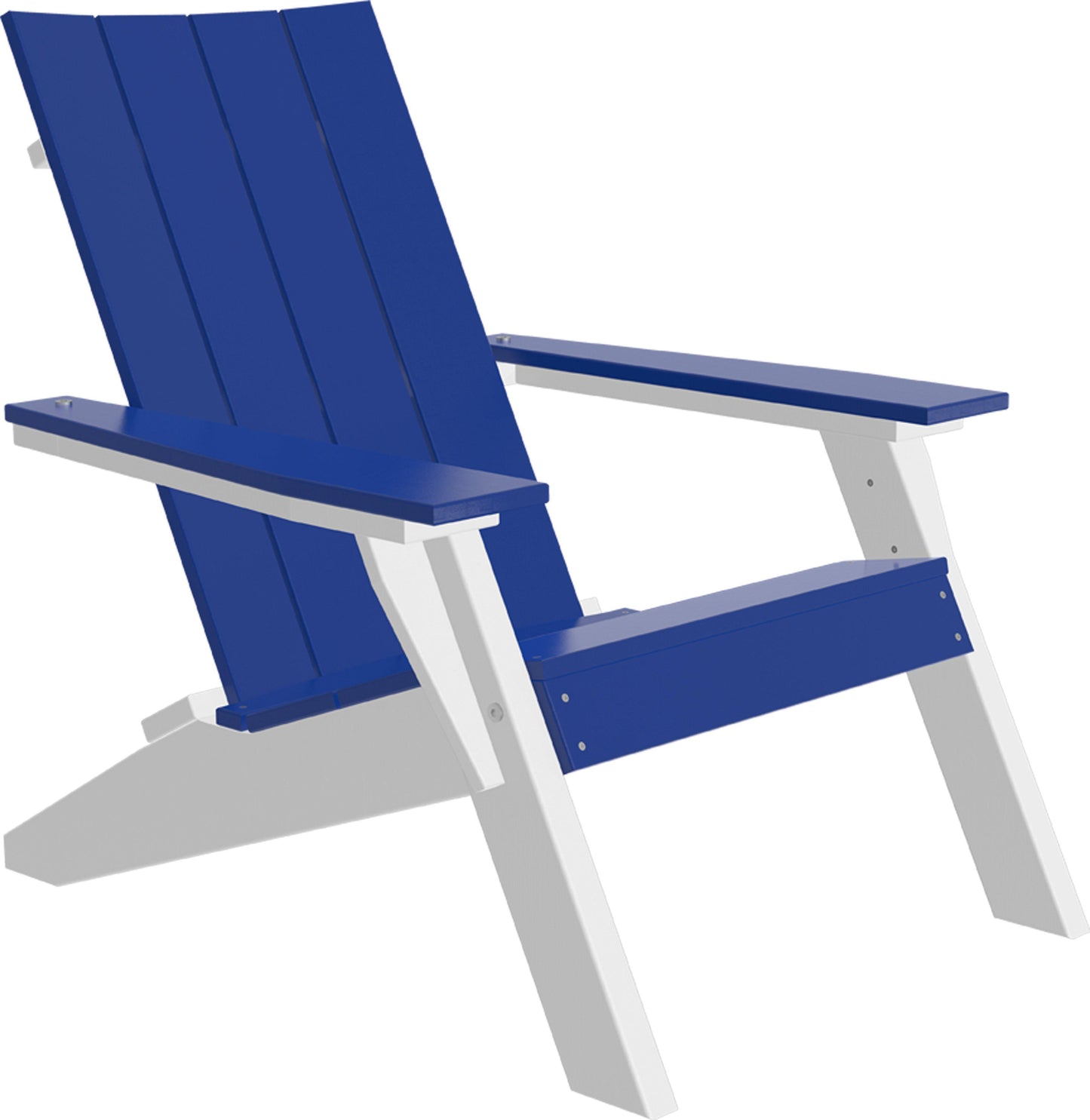 LuxCraft Recycled Plastic Urban Adirondack Chair  - LEAD TIME TO SHIP 10 to 12 BUSINESS DAYS