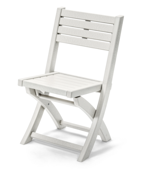 Perfect Choice Recycled Plastic Small Spaces Folding Chair - LEAD TIME TO SHIP 4 WEEKS OR LESS