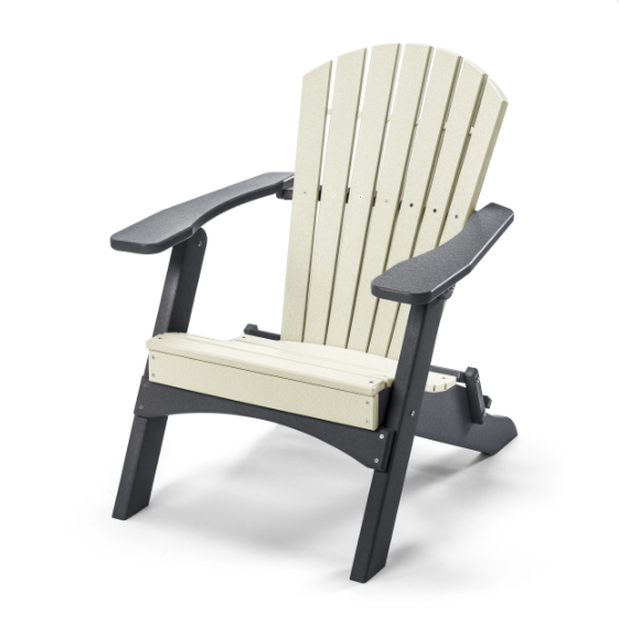 Perfect Choice Recycled Plastic Classic Folding Adirondack Chair - LEAD TIME TO SHIP 4 WEEKS OR LESS