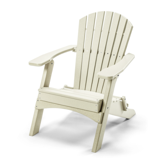Perfect Choice Recycled Plastic Classic Folding Adirondack Chair - LEAD TIME TO SHIP 4 WEEKS OR LESS