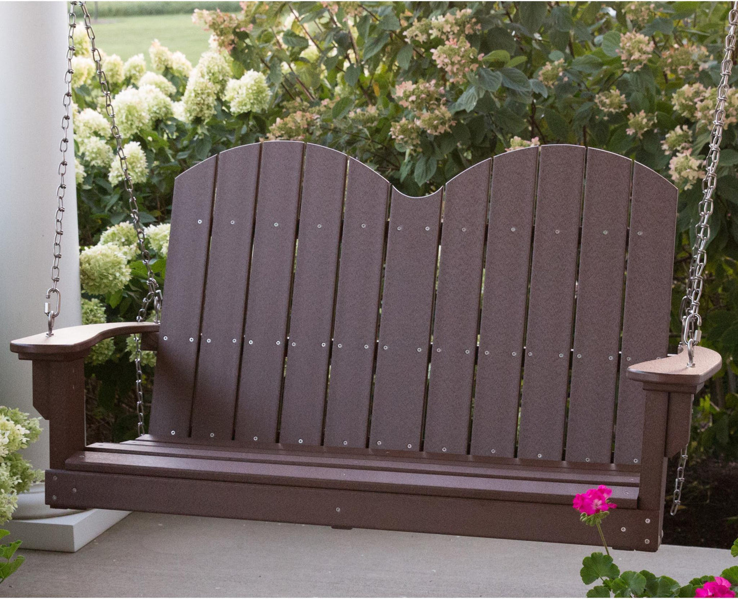 Wildridge Outdoor Recycled Plastic Classic Savannah 4ft Porch Swing - LEAD TIME TO SHIP 3 WEEKS