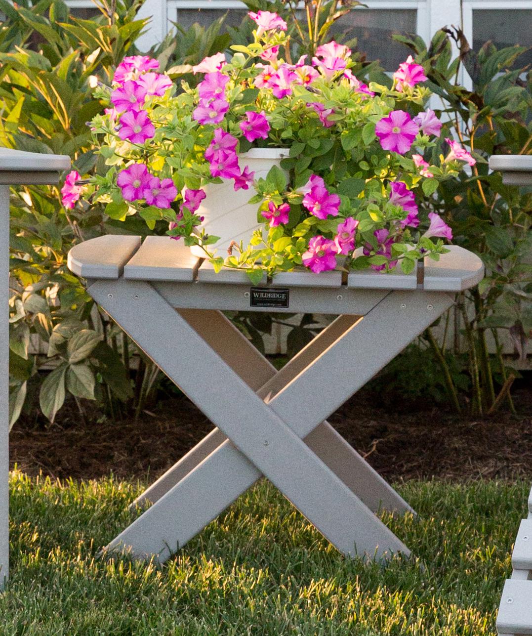 Wildridge Recycled Plastic LCC-228 Classic Rectangular Side Table - LEAD TIME TO SHIP 3 WEEKS