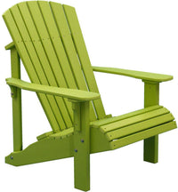LuxCraft Recycled Plastic Deluxe Adirondack Chair - Rocking Furniture