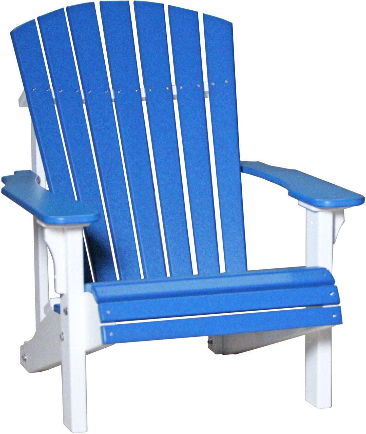 LuxCraft Recycled Plastic Deluxe Adirondack Chair - Rocking Furniture