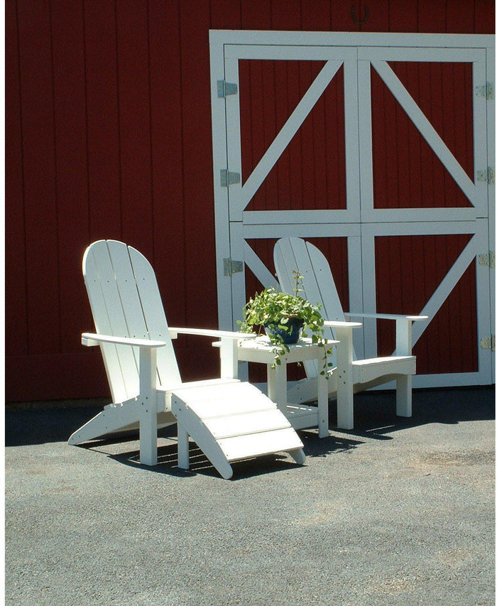 Tailwind Furniture Recycled Plastic Round Back Adirondack Chair - Rocking Furniture