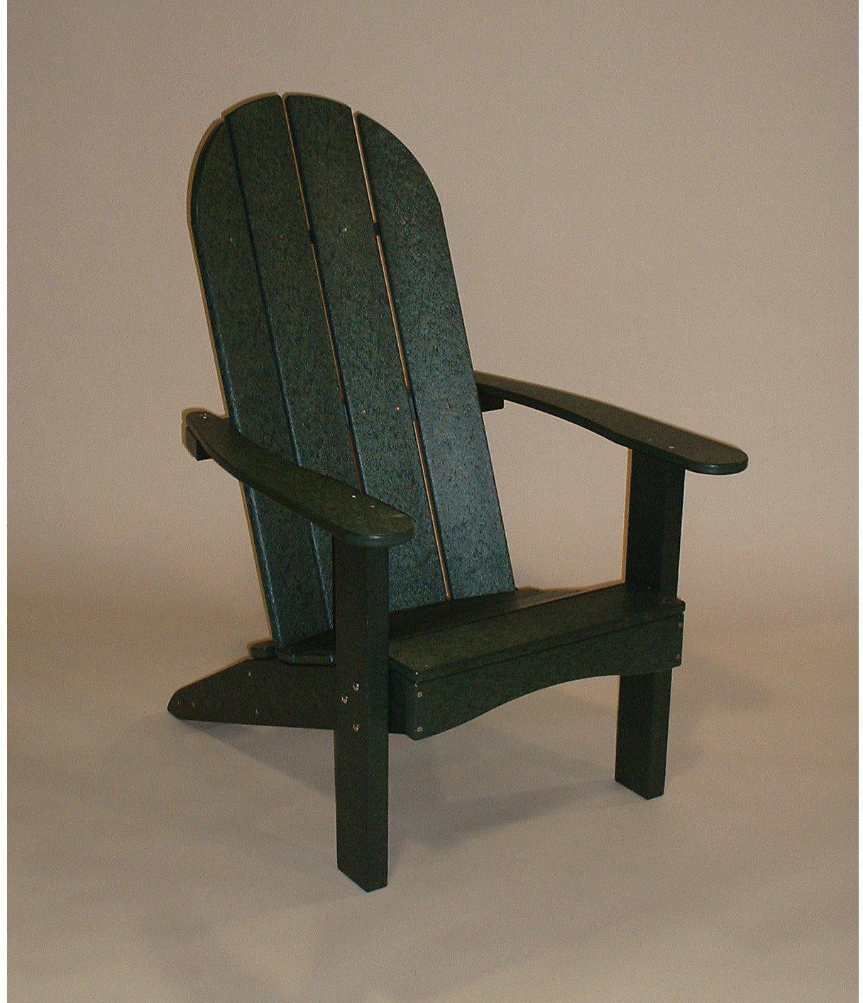 Tailwind Furniture Recycled Plastic Round Back Adirondack Chair - Rocking Furniture