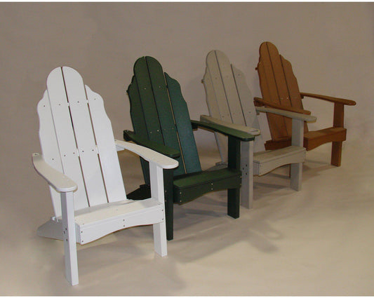 Tailwind Furniture Recycled Plastic Traditional Adirondack Chair - Rocking Furniture