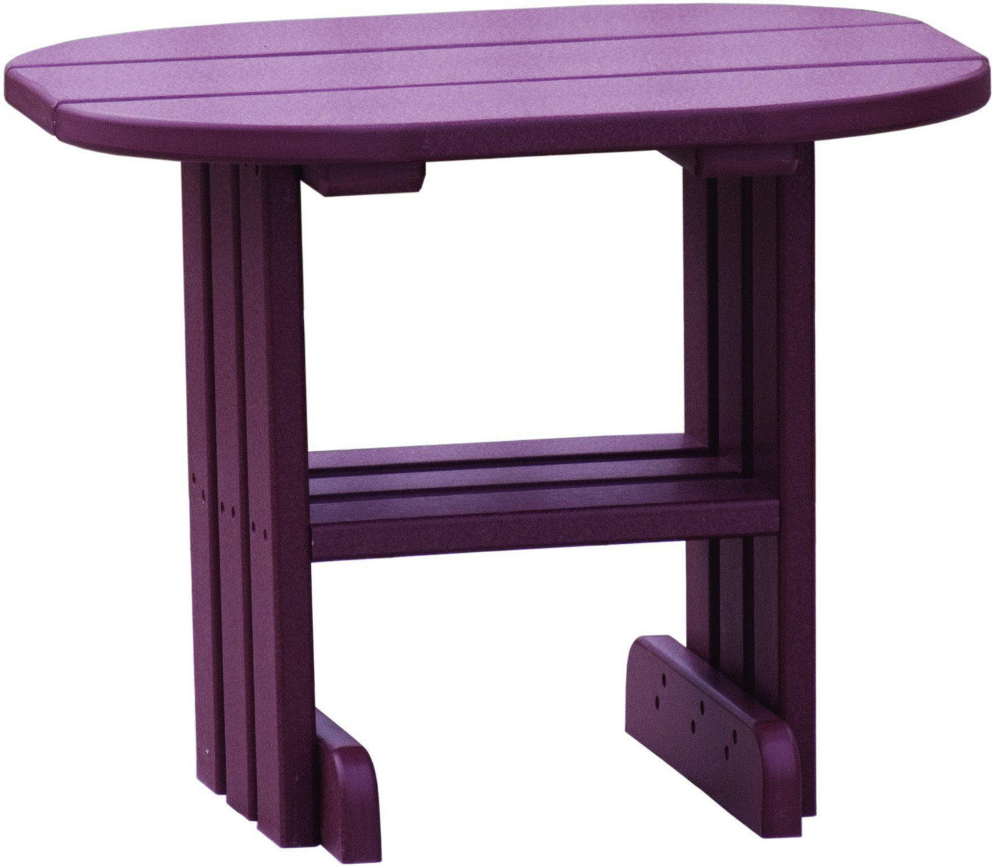 LuxCraft Recycled Plastic End Table - Rocking Furniture