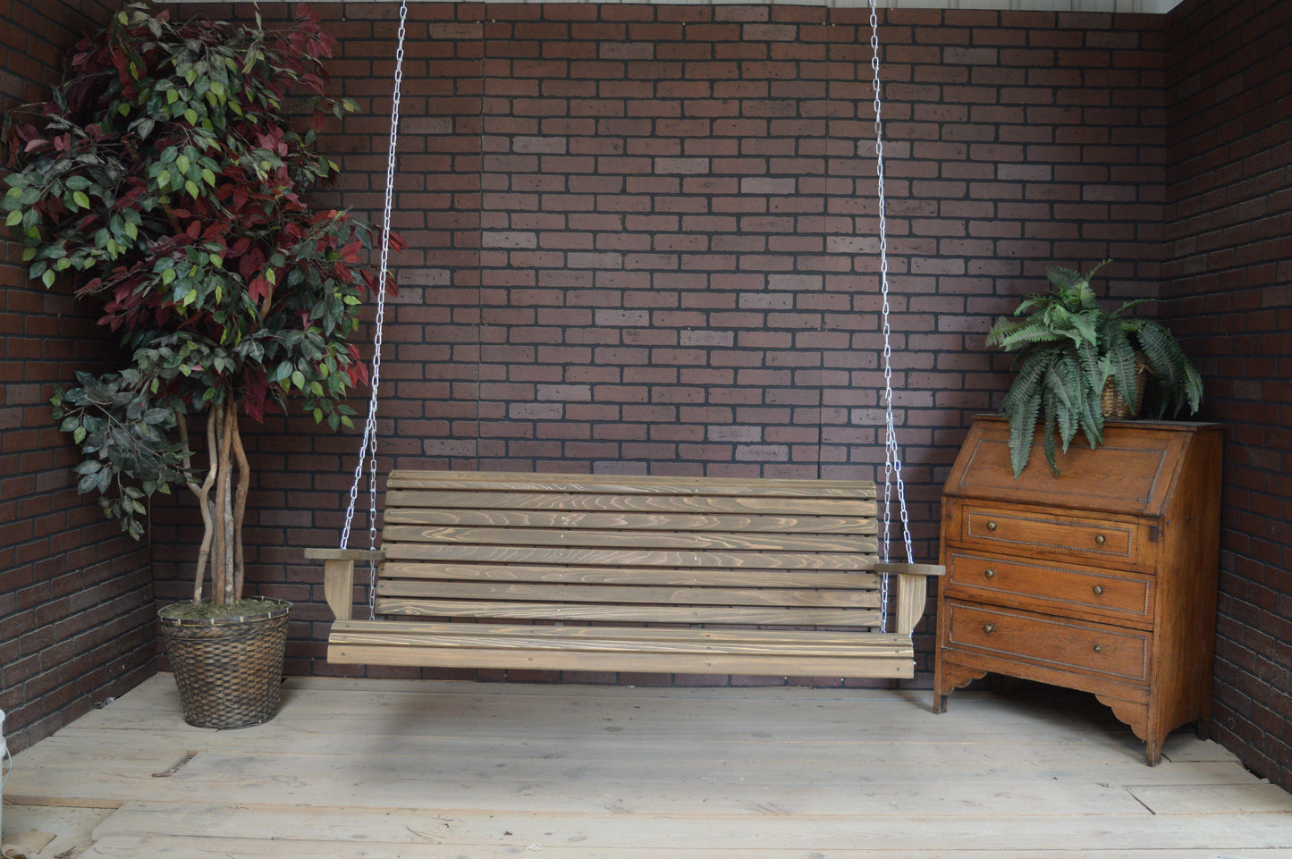 LA Swings Inc. 5ft Cypress Roll swing - LEAD TIME TO SHIP  (UNFINISHED 7 BUSINESS DAYS) - (FINISHED 15 BUSINESS DAYS)