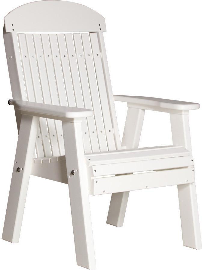 LuxCraft Classic Highback Recycled Plastic 2ft Chair - Rocking Furniture