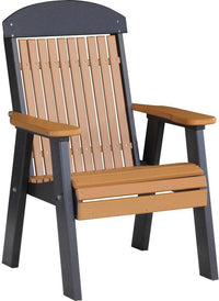 LuxCraft Classic Highback Recycled Plastic 2ft Chair - Rocking Furniture