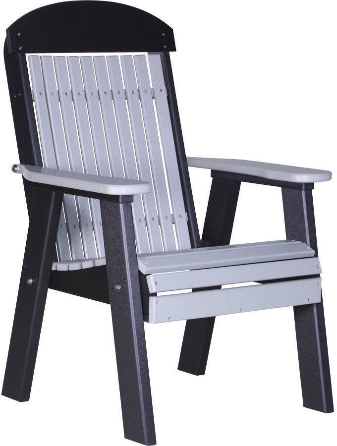 LuxCraft Classic Highback Recycled Plastic 2ft Chair - Rocking Furniture