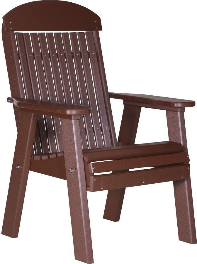 LuxCraft Classic Highback Recycled Plastic 2ft Chair - Rocking Furniture