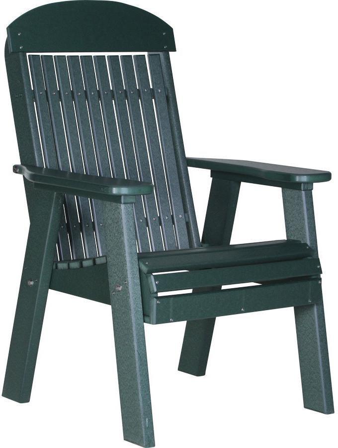 LuxCraft Classic Highback Recycled Plastic 2ft Chair - Rocking Furniture