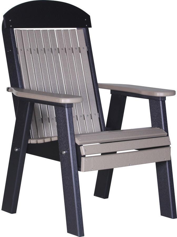 LuxCraft Classic Highback Recycled Plastic 2ft Chair - Rocking Furniture