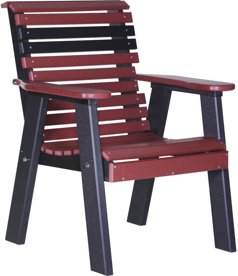 LuxCraft Classic Rollback Recycled Plastic 2ft Chair - Rocking Furniture