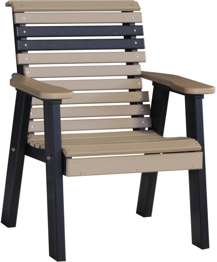 LuxCraft Classic Rollback Recycled Plastic 2ft Chair - Rocking Furniture