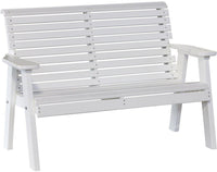 LuxCraft Rollback Recycled Plastic 4ft Bench - Rocking Furniture