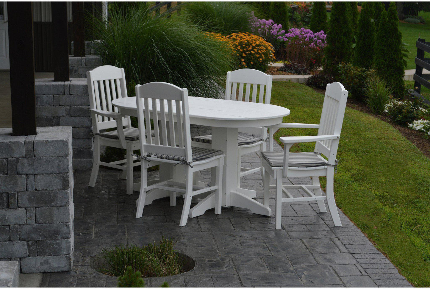 Bryton Park Poly Furniture Recycled Plastic Classic Dining Chair - LEAD TIME TO SHIP 10 BUSINESS DAYS