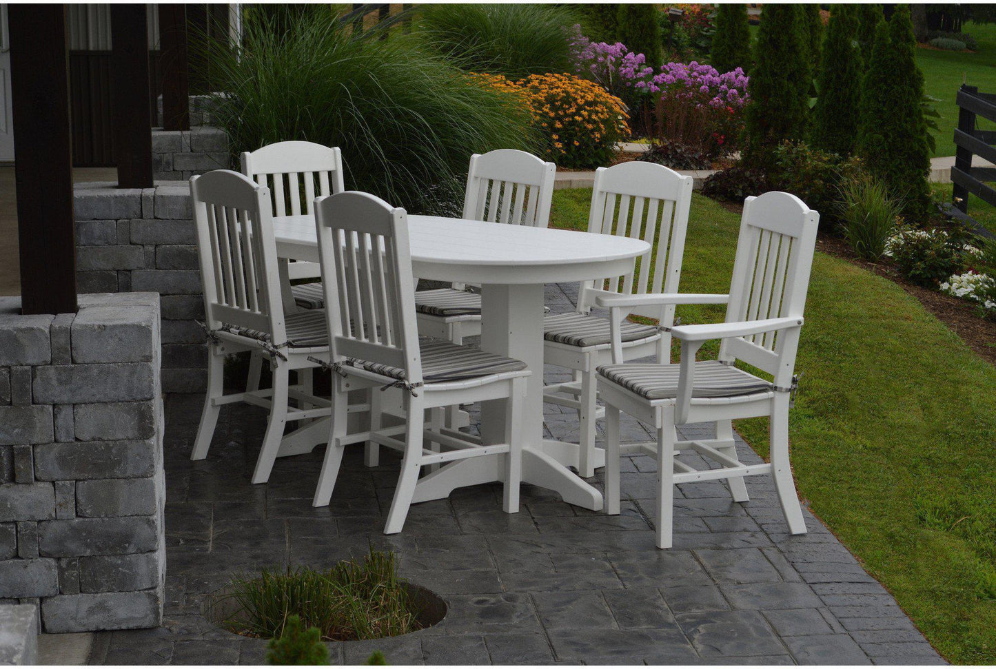 Bryton Park Poly Furniture Recycled Plastic Classic Dining Chair - LEAD TIME TO SHIP 10 BUSINESS DAYS