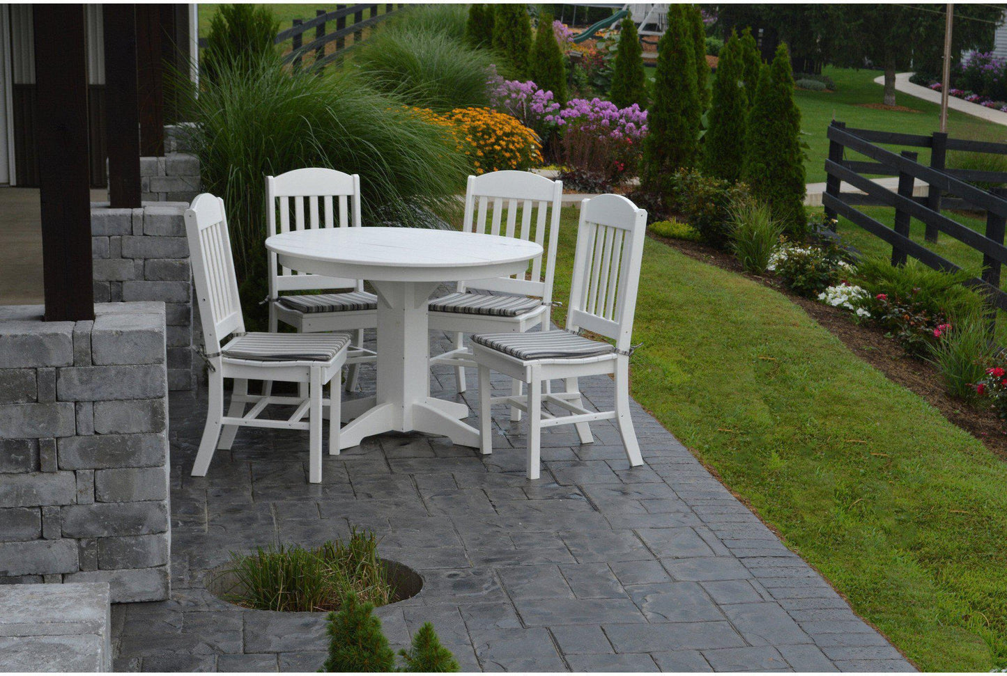 Bryton Park Poly Furniture Recycled Plastic Classic Dining Chair - LEAD TIME TO SHIP 10 BUSINESS DAYS