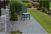 A&L Furniture Company Recycled Plastic Traditional Dining Chair - Turf Green