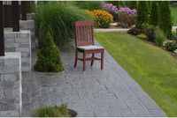 A&L Furniture Company Recycled Plastic Traditional Dining Chair - Cherrywood