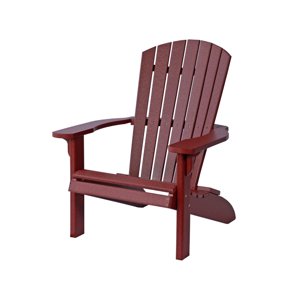 Leisure Lawns Amish Made Recycled Plastic Fan-Back Adirondack Chair Model #360 - LEAD TIME TO SHIP 4 WEEKS