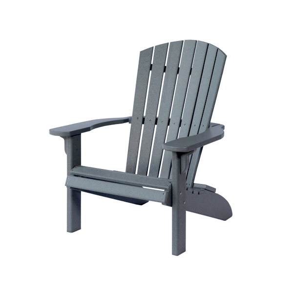 Leisure Lawns Amish Made Recycled Plastic Fan-Back Adirondack Chair Model #360 - LEAD TIME TO SHIP 4 WEEKS