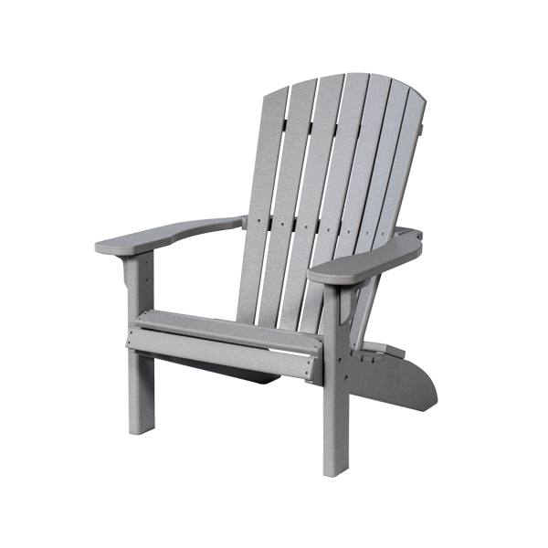 Leisure Lawns Amish Made Recycled Plastic Fan-Back Adirondack Chair Model #360 - LEAD TIME TO SHIP 4 WEEKS